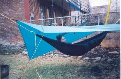 set-up with sil-poncho