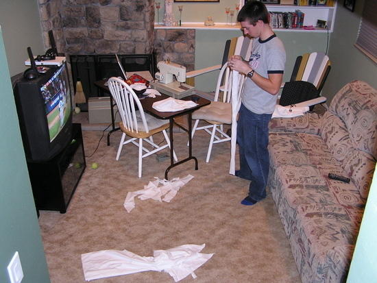 sewing room