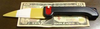 cera fruit knife with bill for scale