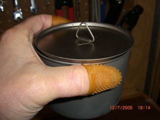 pot grabber in use