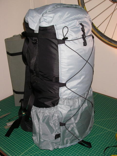 3/4 view of pack