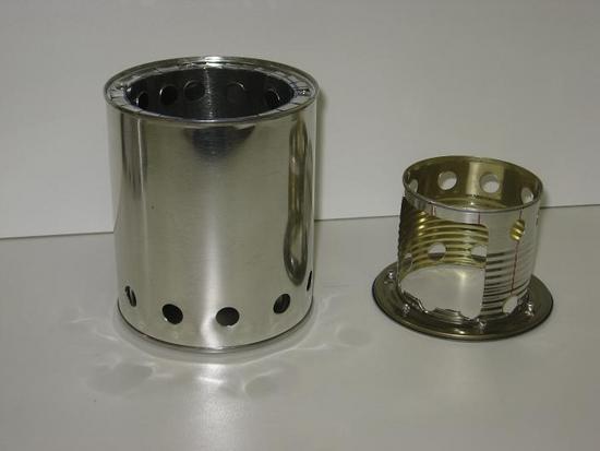 Stove burner and chimney