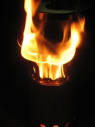 stove burning more