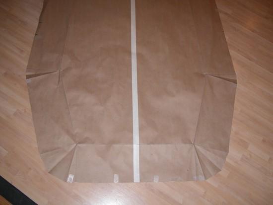 Bivy pattern at head