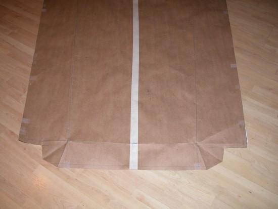 Bivy pattern at the foot
