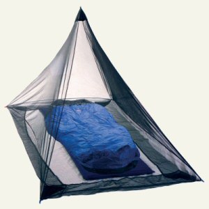 Single peaked bug shelter