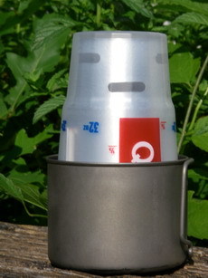 Caldera Cone inside QuickTrip cup