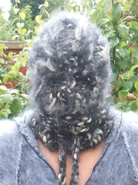 mohair- itchy!