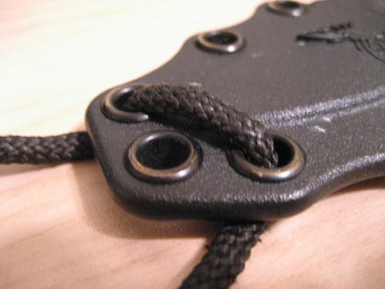 Sheath lacing