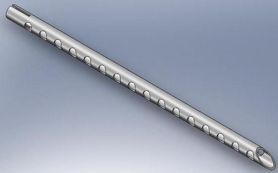 Solidowrks Axe Shaft