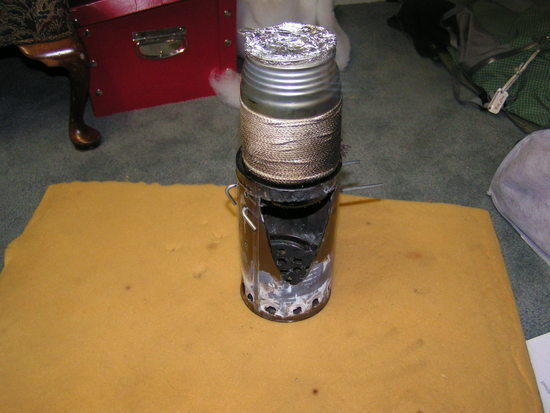 Stove setup to burn