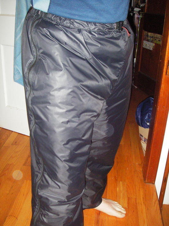 down pants backpacking