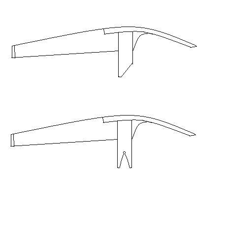 piolet adze ferrule