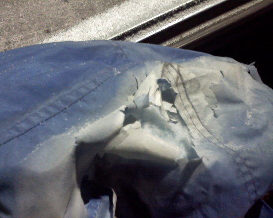jacket damage 1