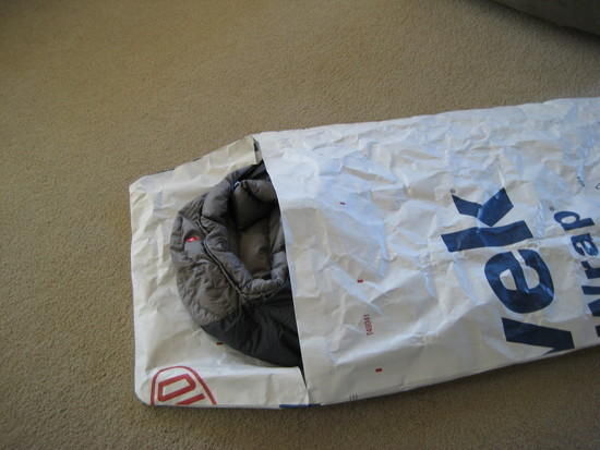 view of GCB with bag inside