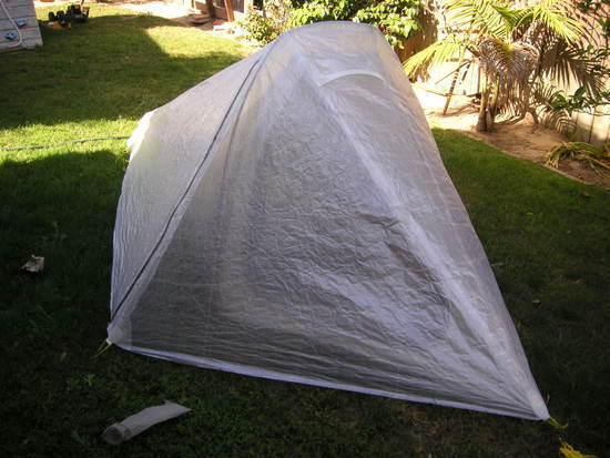 Tent with Rain fly closed