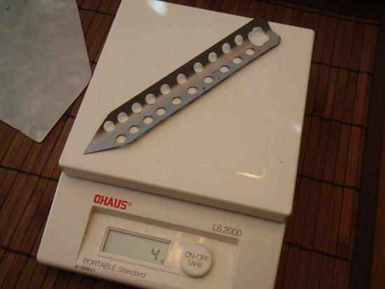 Titanium Summer Tent Stake