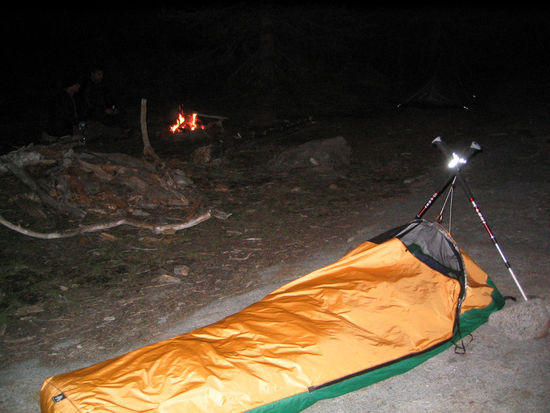 Bivy and Poles 2