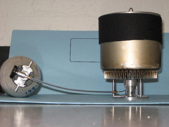 JB550 on stove