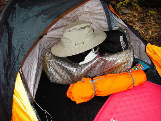 Integral Designs Bivy with LuxuryLight Cylinders