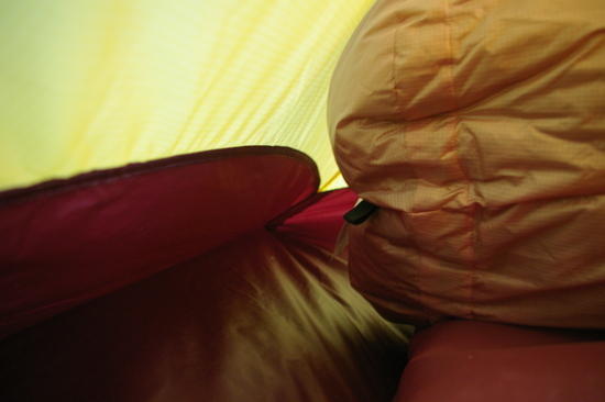 Nallo 2 inner tent with Exped 9 Dlx and Valandre' Mirage