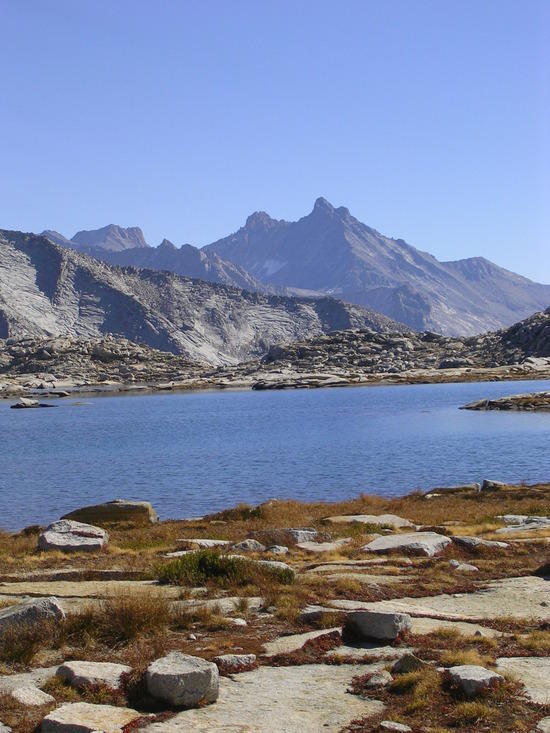 Moose lake near table land meadows