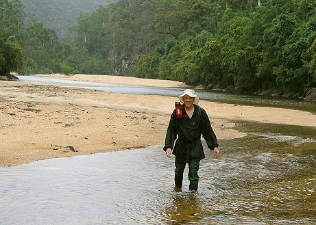 River walking - me