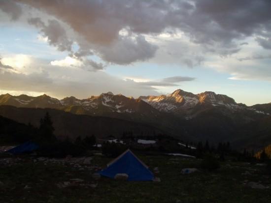 Another sunset after a rainstorm; the exact location escapes me