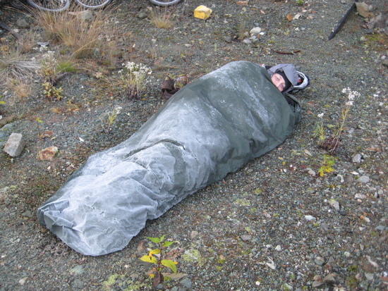 bundled up in ID overbag