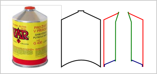 gas cartridge kettle