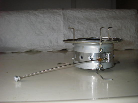 Packfeather Stove side view