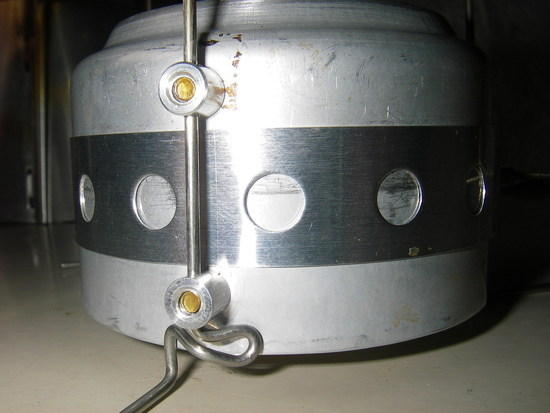 Packfeather Stove intake closed