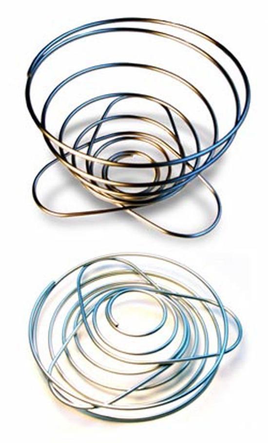 Wire coffee filter basket