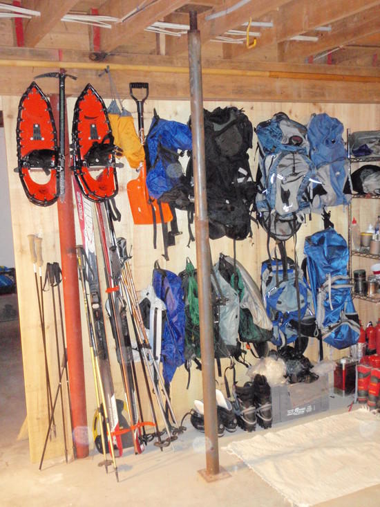 the pack wall