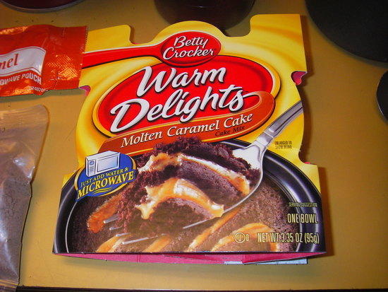 Betty Crocker Cake Package