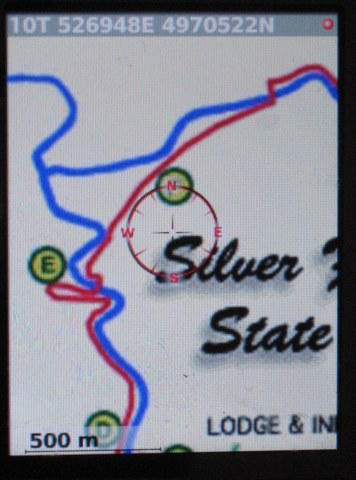 silver falls brochure map