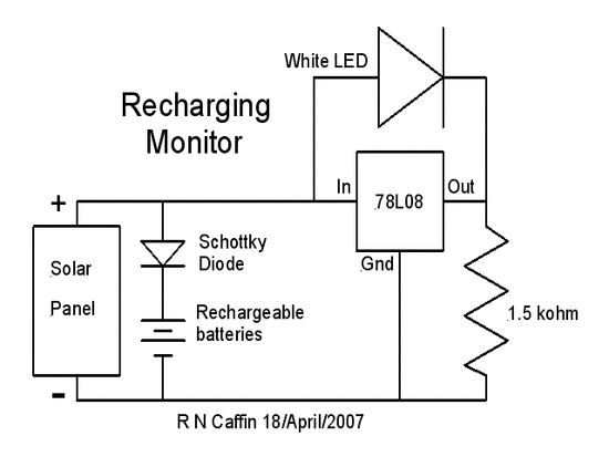 Steripen recharger circuit