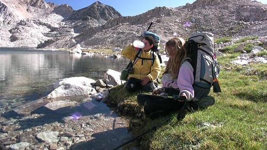 Kelty Packs at Helen Lake