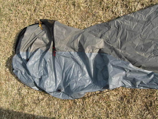Slate colored MLD Soul SIdezip Bivy #2
