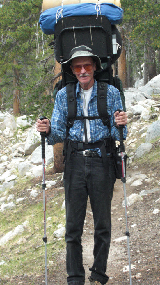 84 year old man on the JMT