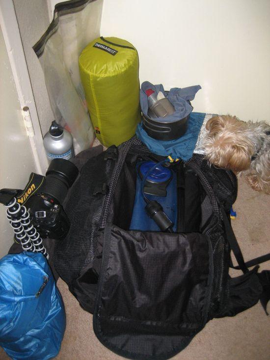 contents of pack