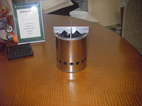 wood stove