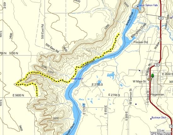 Track Log of Hike