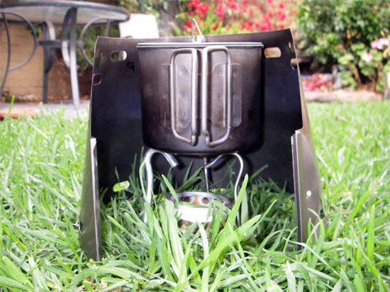 Peg pot stand