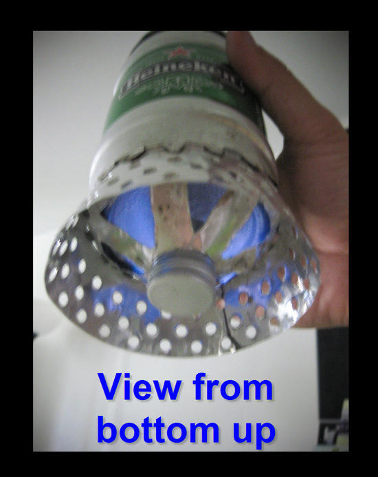 view from bottom up