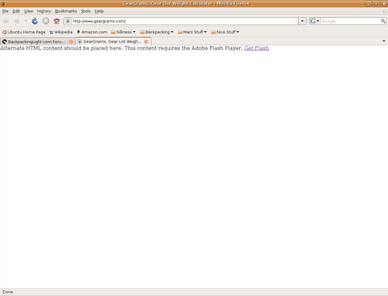 another error message
