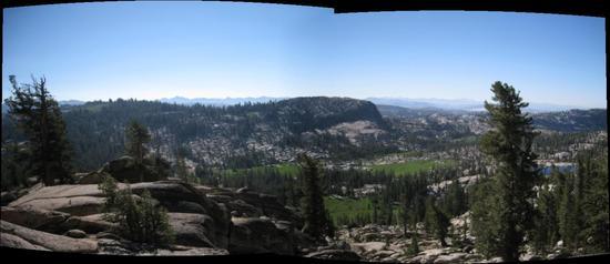 View from of Chewing Gum from the Burst Rock Trail