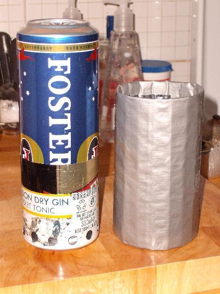 assembled beer can kelly kettle