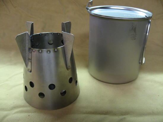 2,5 oz Titanium "Bushcooker"
