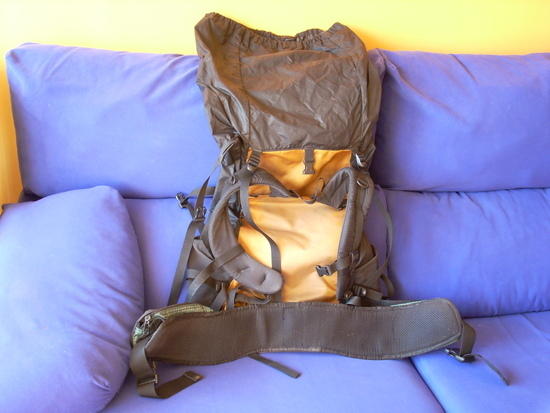 GG Virga pack with ULA padded hipbelt